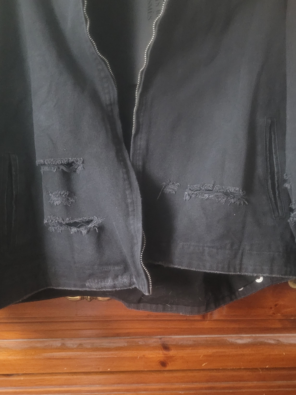 Erd Distressed Work Jacket - Picture 3 of 8
